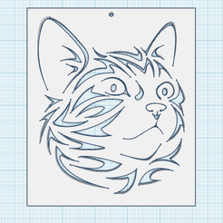 0.png Fichier STL gratuit Chat・Objet pour impression 3D à télécharger