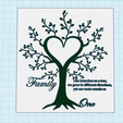 Family-tree.png Heart Family Tree, inspirational saying, love gift, Tree of Life