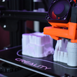 Printing.png Fichier 3MF CHÂTEAU STYLE POUDLARD - BOÎTE À BAGUES・Objet pour imprimante 3D à télécharger, SegerbergDesign