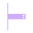 Short Mezzanine Bracket.stl 1/10 scale 48" Fluorescent Light Fixture (LED Light sold separately