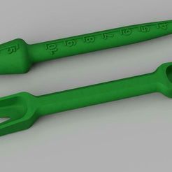 Plantoirs_v9.jpg Fichier STL gratuit Plantoirs Semis / Dibblers Seedling・Plan imprimable en 3D à télécharger