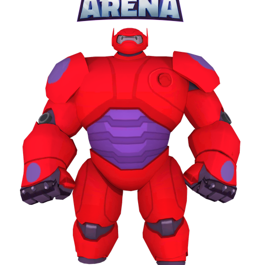 baymax big hero 3D model