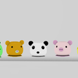 1.1.png animal pot pack - animal pot pack - frog, bear, panda, pig, chick, frog, bear, panda, pig, chick, pig, chick