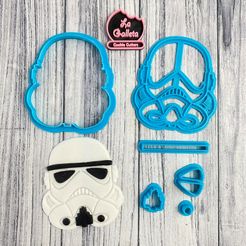 storm.jpg STL-Datei Star Wars Sturmtruppler Ausstecher 9 cm x Teile・Modell für 3D-Drucker zum Herunterladen