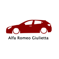 Alfa Romeo Giulietta STL file Alfa Romeo Giulietta SILHOUETTE・Model to download and 3D print, KrunchMedia3D