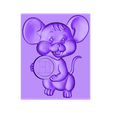 hello.stl Free STL file cartoon relief model “hi,my friends”・3D printer design to download