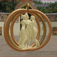 threemuses.png Three Graces Pendant and Earrings