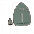 CA-PCH-1-v12.png Pacific Coast Highway Key Chain & 6" Sign