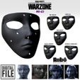 ROZE-MASK-CAPA.jpg Roze Operator Mask - Call of Duty - Modern Warfare - WARZONE - STL model 3D print file