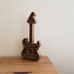 20170823_182018.jpg Free STL file rock n 'roll guitar・3D printing idea to download
