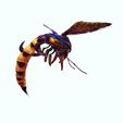 04.jpg DOWNLOAD BEE 3D MODEL - ANIMATED - INSECT Raptor Linheraptor MICRO BEE FLYING - POKÉMON - DRAGON - Grasshopper - OBJ - FBX - 3D PRINTING - 3D PROJECT - GAME READY-3DSMAX-C4D-MAYA-BLENDER-UNITY-UNREAL - DINOSAUR -
