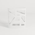 6_Blanc_FB.png 3D Modern Geometric Vase - Minimalist Elegance and Artistic Audacity
