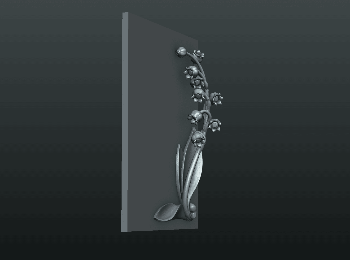 LOTV-13.png Download file Lily of the valley • 3D printing model, Skazok