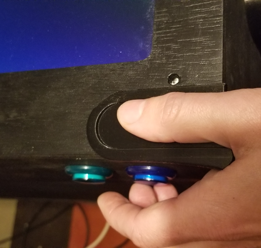 Thumber's  A Pinball thumb / hand strain releief for Pinball Cabinets - 3D model önizlemesi