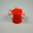 moulin-2.png Free STL file Le Moulin-Rouge・3D print design to download