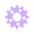 Gearbox Keychain with Tinkercad components _ Big Gear 12 T.stl STL-Datei Getriebeschlüsselanhänger mit Tinkercad-Bauteilen kostenlos・3D-druckbares Objekt zum herunterladen