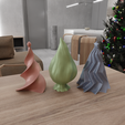 HighQuality.png 3D Christmas Tree Pack 3 Piece Decor with 3D Stl Files & Christmas Gift, 3D Printing, Christmas Decor, 3D Printed Decor, Christmas Kits