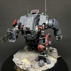 Invictor tactical warsuit Closed Cockpit