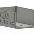 Untitled.jpg Файл STL DJI Mini 3 Transit Battery Caddy Mount・Модель 3D-принтера для загрузки