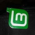 20200522_103400.jpg Linux Mint Logo - Keychain