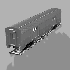 1.png Amtrak Streamliner baggage car for 0 scale