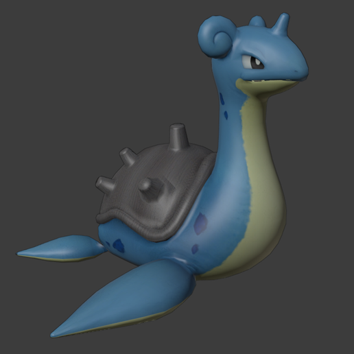 pokemon lapras - 3D model önizlemesi