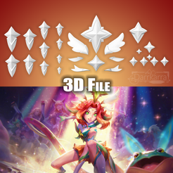 NeekoSG04.png Fichier 3D Accessoires Star Guardian Neeko League of Legends Fichiers STL・Objet pour imprimante 3D à télécharger, Darrkarra