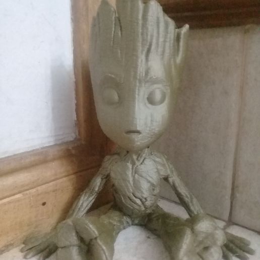 Groot pencil 3D model