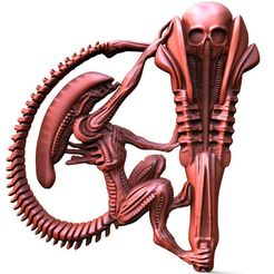 Alien-23-2.1.jpg Fichier STL Alien CNC 23 1・Modèle à imprimer en 3D à télécharger