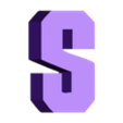 SM.stl SUPER MARIO BROS Letters and Numbers | Logo