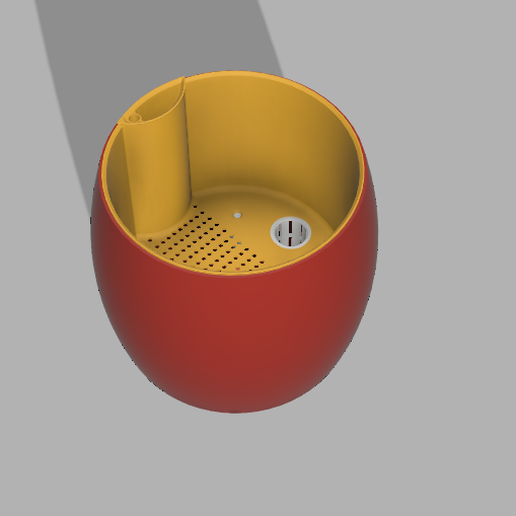 SELF-WATERING POT 1.7L 3D model