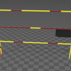 Barriere-de-chantier-type-TP.png STL file construction site barrier・3D print object to download