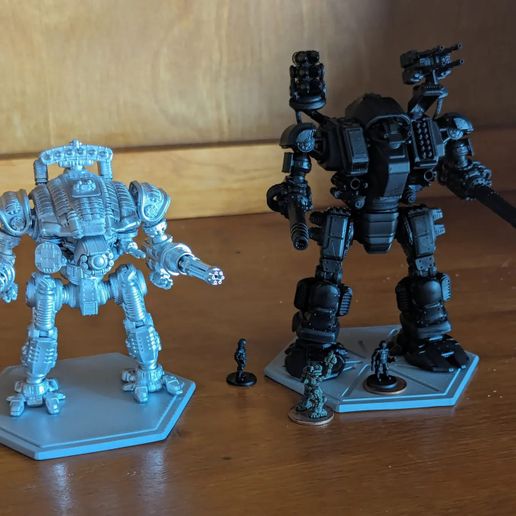 444899903_1018888549999930_3601153730629373487_n.jpg 15mm Project Malleus Parabellum Main Battle Mecha (1/100th Scale)