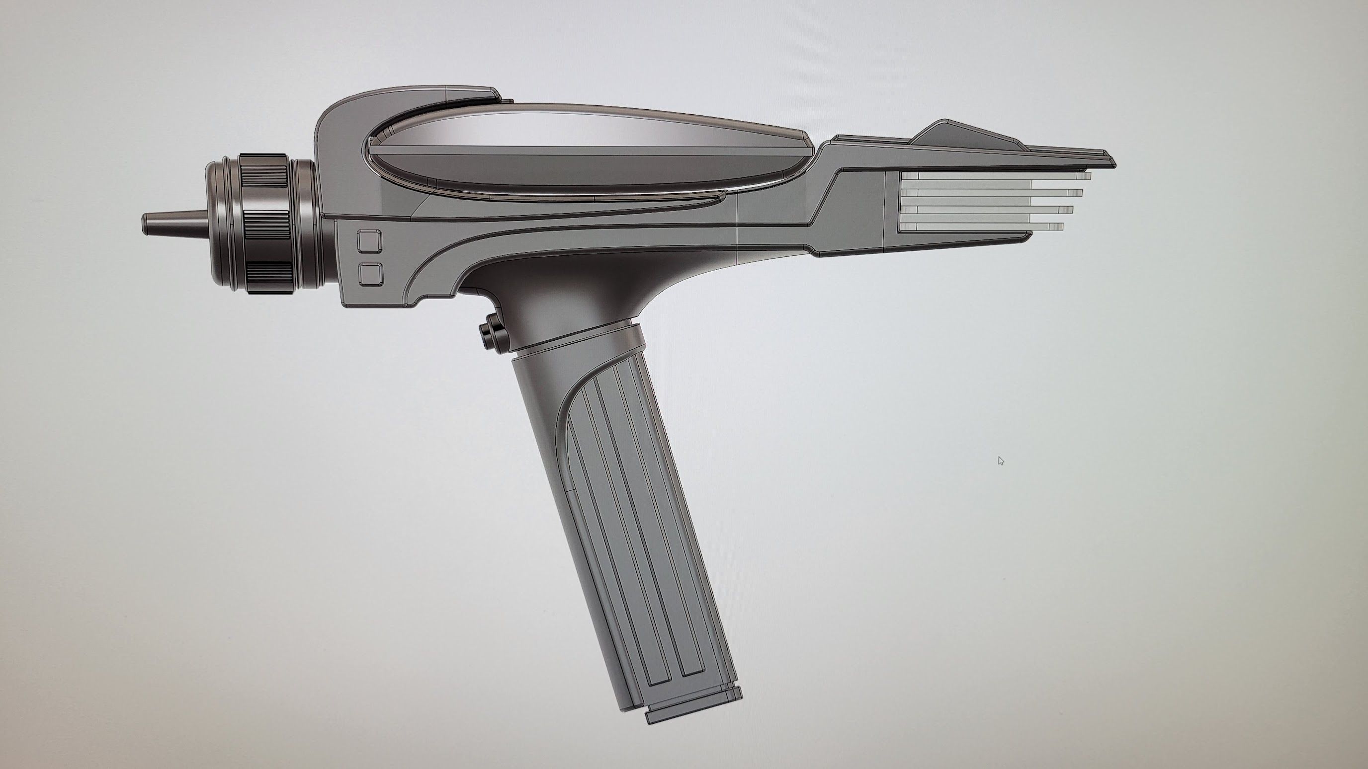 20210917_114011.jpg Download STL file Star Trek Mk2 Phaser - Star Trek Continues • 3D printing design, FreeBug