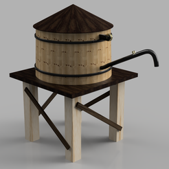 Silo_Americain_2019-Nov-16_10-27-00PM-000_CustomizedView4791653957.png STL file HO American Style Silo・3D printer model to download