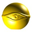 Millennium-Eye-3D-Print-Model2.jpg Millennium Eye (Yu-Gi-Oh!) – 3D Printable Prop & Display Piece