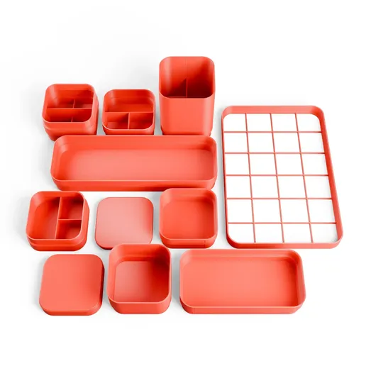 STL file STACK ORGANIZER V2 🏢 ・3D printer model to download・Cults