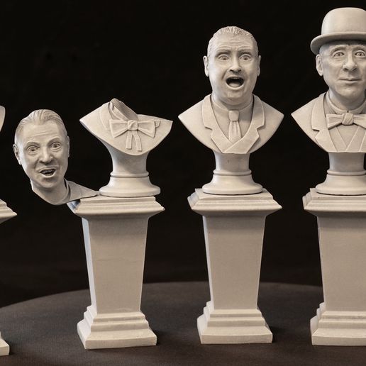 3.jpg Singing Busts Haunted Mansion, Graveyard Disneyland, 7 inches, 17.5 cm tall