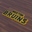BruinsName.png Boston Bruins Keychain