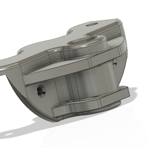 Edge Mount Oarlock Sockets for 1/2 inch 3d print cnc - 3D model önizlemesi