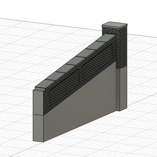 Slopes-9.png Модель железной дороги Кирпичная стена откос дополнение компонент