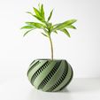DSC06798.jpg The Krato Planter Pot with Drainage Tray & Stand Included: Modern and Unique Home Decor for Plants and Succulents  | STL File