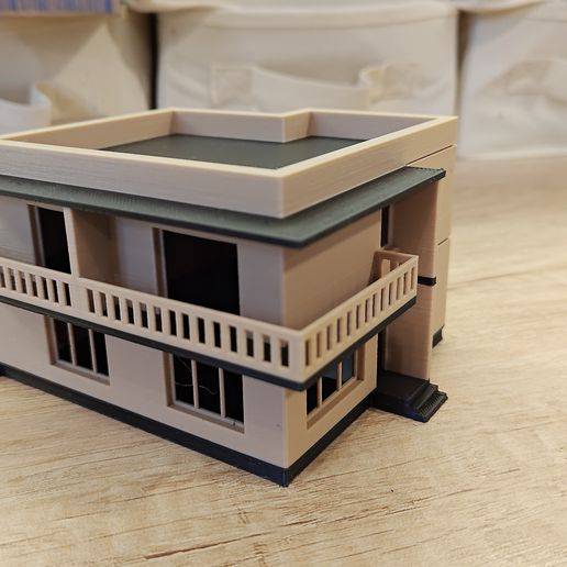 2 Storey House Sturza 3D model