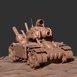 4.jpg Metal slug tank 3D print model