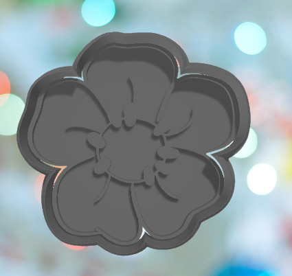 Berry Flower Cookie Cutter