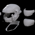 rendered.png Grenadier helmet 3d print file