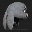 03.jpg Zootopia 2 - Judy Hopps Head Wearable - Bunny/Rabbit Halloween Cosplay