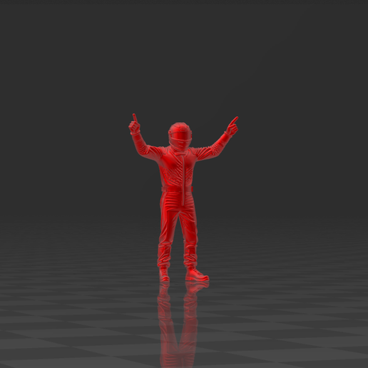 🏁 Winning Pilot 1/64 Scale - STL FREE / Free in appreciation of my followers