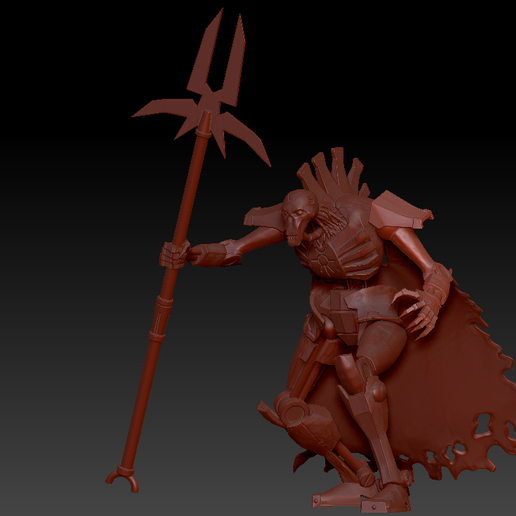 DoW Necron Lord 3D model