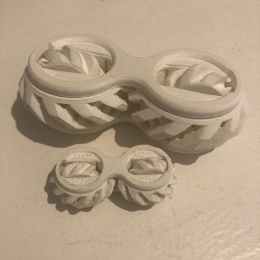Fidget Gears Revolving V2 (Print In Place!)
